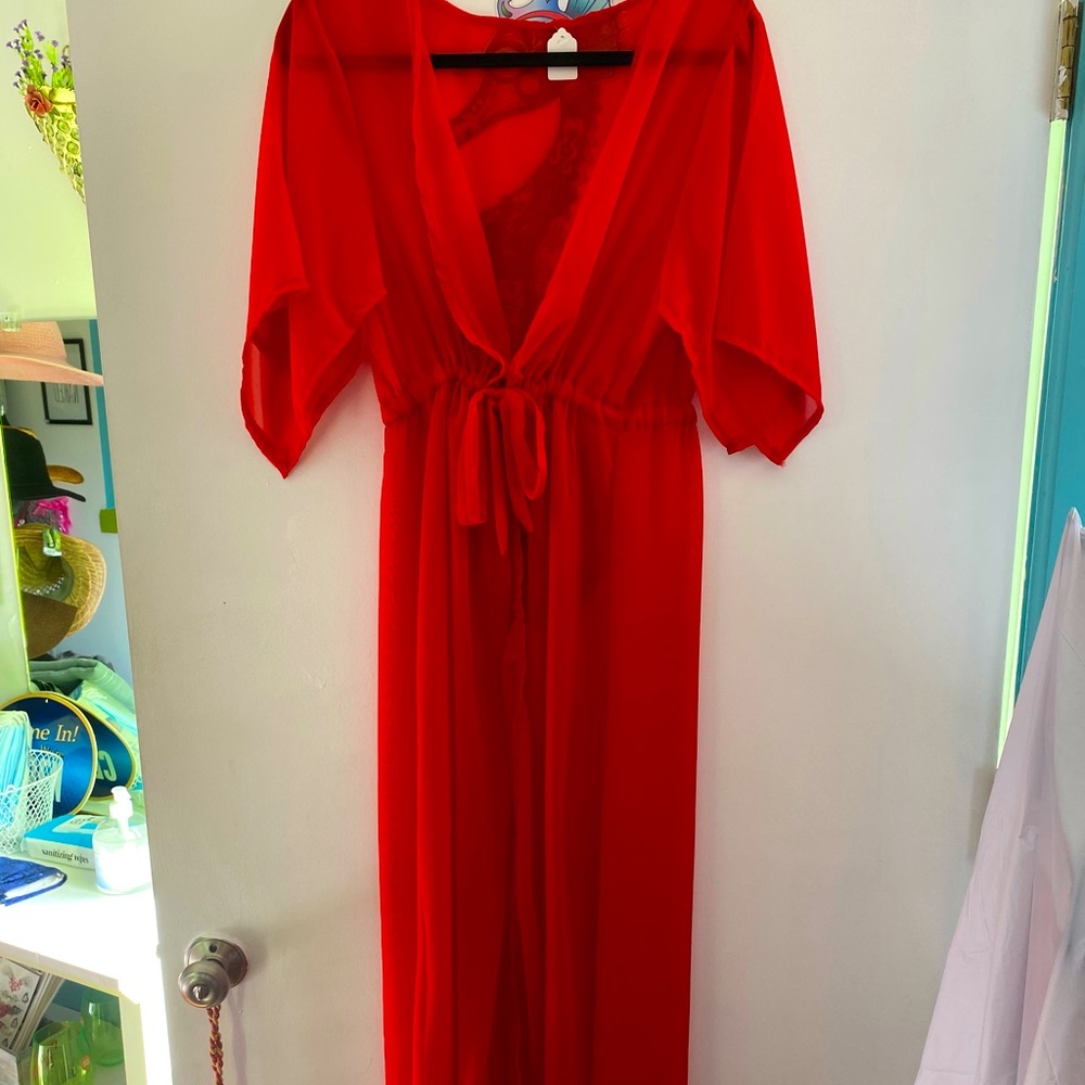 Sheer Kimono Robe